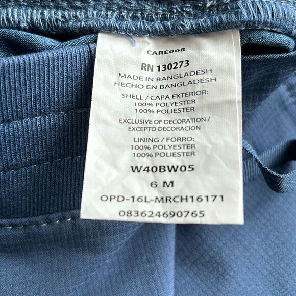 Lee Blue workout skort skirt gold‎ tennis office size 6 - Picture 8 of 8